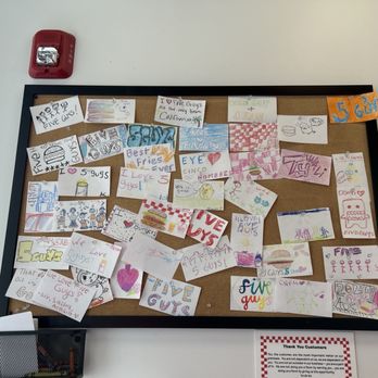 Five Guys - Thank you notes - Burgers Near Me - North Haven, Connecticut