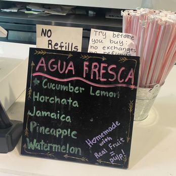 Teddy's Cocina - Agua Fresca 1/2024 - Tacos Near Me - Pasadena, California
