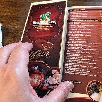 Tropical Cabana - menu - Spanish Near Me - Orlando, Florida Tropical Cabana - menu - Spanish Near Me - Orlando, Florida