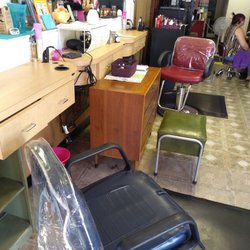 Two empty chairs waiting for you to start your beauty session in. Hair, facials, waxing, massage, reflexology, paraffin, scrubs, etc.
