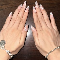 L A Nails - Girlfriends nails, so pretty!