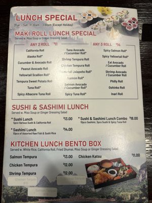 Menu photo 7 Sushi Ushi Valrico, FL