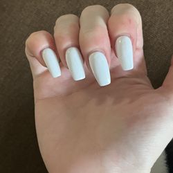 Modern Chic Day Spa - The nails I left Modern Chic Day Spa with: (done by Modern Chic Day Spa)