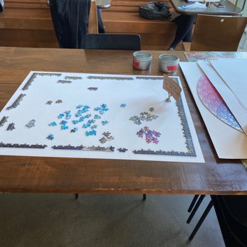 Bitter Sweet - Puzzle table - Desserts Near Me - Cupertino, California