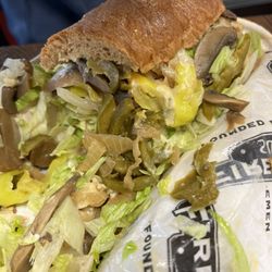 Firehouse Subs - Half a sub! Huge