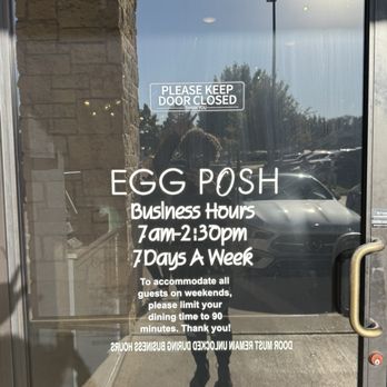 Egg Posh - Door - Breakfast & Brunch Near Me - Frisco, Texas