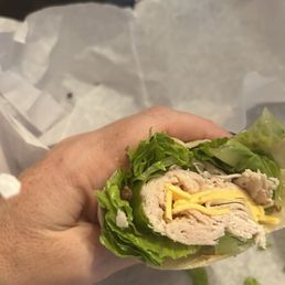 Crumbs of bacon and hardly any turkey for $15