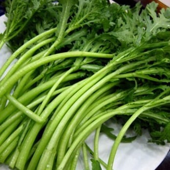 景逸軒 - Emperor Veggie: remains crunchy fresh even cooked in the soup!:-). March 2016 - Cantonese Near Me - Hong Kong, HK