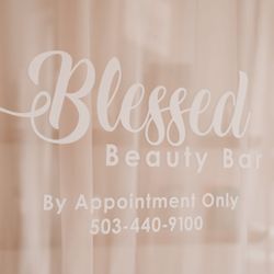 Blessed Beauty Bar - Front door