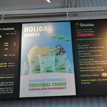 Shake Shack 1700 Broadway - 53rd & 7th - Custards and Drinks - Burgers Near Me - New York, New York