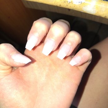 Sugar Nails & Lashes - nails before paint. - Nail Salons Near Me - Orange, California
