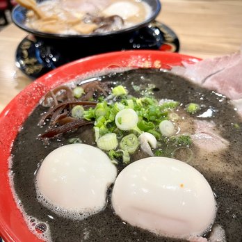 Hakata Ikkousha Ramen - Tonkatsu black and Tonkatsu ramen. - Ramen Near Me - Costa Mesa, California