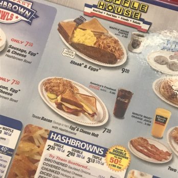 Waffle House - Menu - Breakfast & Brunch Near Me - Conway, Arkansas