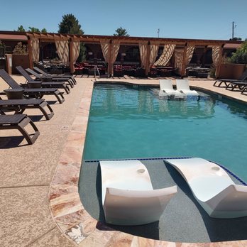 GreenTree Inn Sedona - Their swimming pool has cabanas - Hotels Near Me - Sedona, Arizona GreenTree Inn Sedona - Their swimming pool has cabanas - Hotels Near Me - Sedona, Arizona