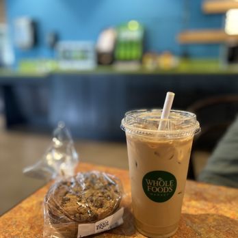 Whole Foods Market - a cup of coffee and a bag of cookies - Grocery Near Me - Addison, Texas Whole Foods Market - a cup of coffee and a bag of cookies - Grocery Near Me - Addison, Texas