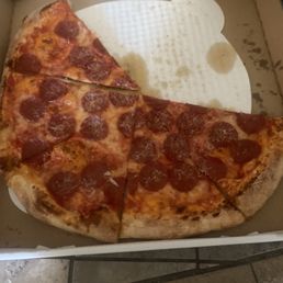 Large pepperoni Large pepperoni