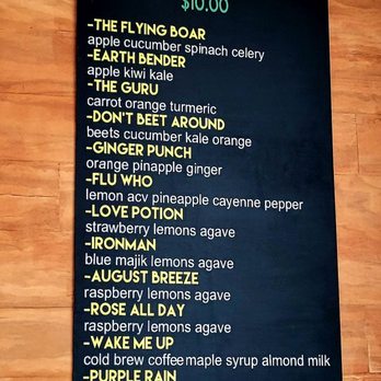 Fresh Squeezed Juice Bar - Juice Menu. Blue Majik is spirulina microalgae. You're welcome! None were available during my visit.. - Juice Bars & Smoothies Near Me - Atlanta, Georgia Fresh Squeezed Juice Bar - Juice Menu. Blue Majik is spirulina microalgae. You're welcome! None were available during my visit.. - Juice Bars & Smoothies Near Me - Atlanta, Georgia