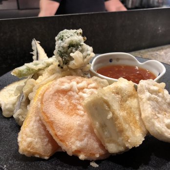 Lucy Liu Kitchen and Bar - Organic tofu tempura with assorted vegetables - Asian Fusion Near Me - Melbourne, VIC