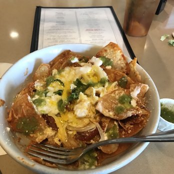 Moo Creamery - Chilaquiles with perfect over easy eggs and spanish chorizo!!! YUM - Burgers Near Me - Bakersfield, California