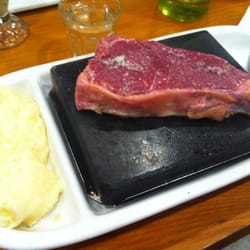 Steak on the Rocks