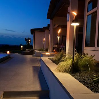Delta Outdoor Lighting - Tiki Torch Path Lights for Pool Scape accent. - Lighting Fixtures & Equipment Near Me - Georgetown, Texas Delta Outdoor Lighting - Tiki Torch Path Lights for Pool Scape accent. - Lighting Fixtures & Equipment Near Me - Georgetown, Texas