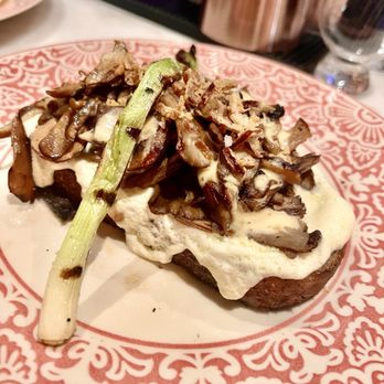 Mise En Place - Mushroom Tartine - New American Near Me - Tampa, Florida