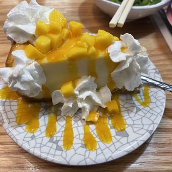 Tsubame Rotating Sushi - Mango cheesecake - Sushi Bars Near Me - Vineyard, Utah