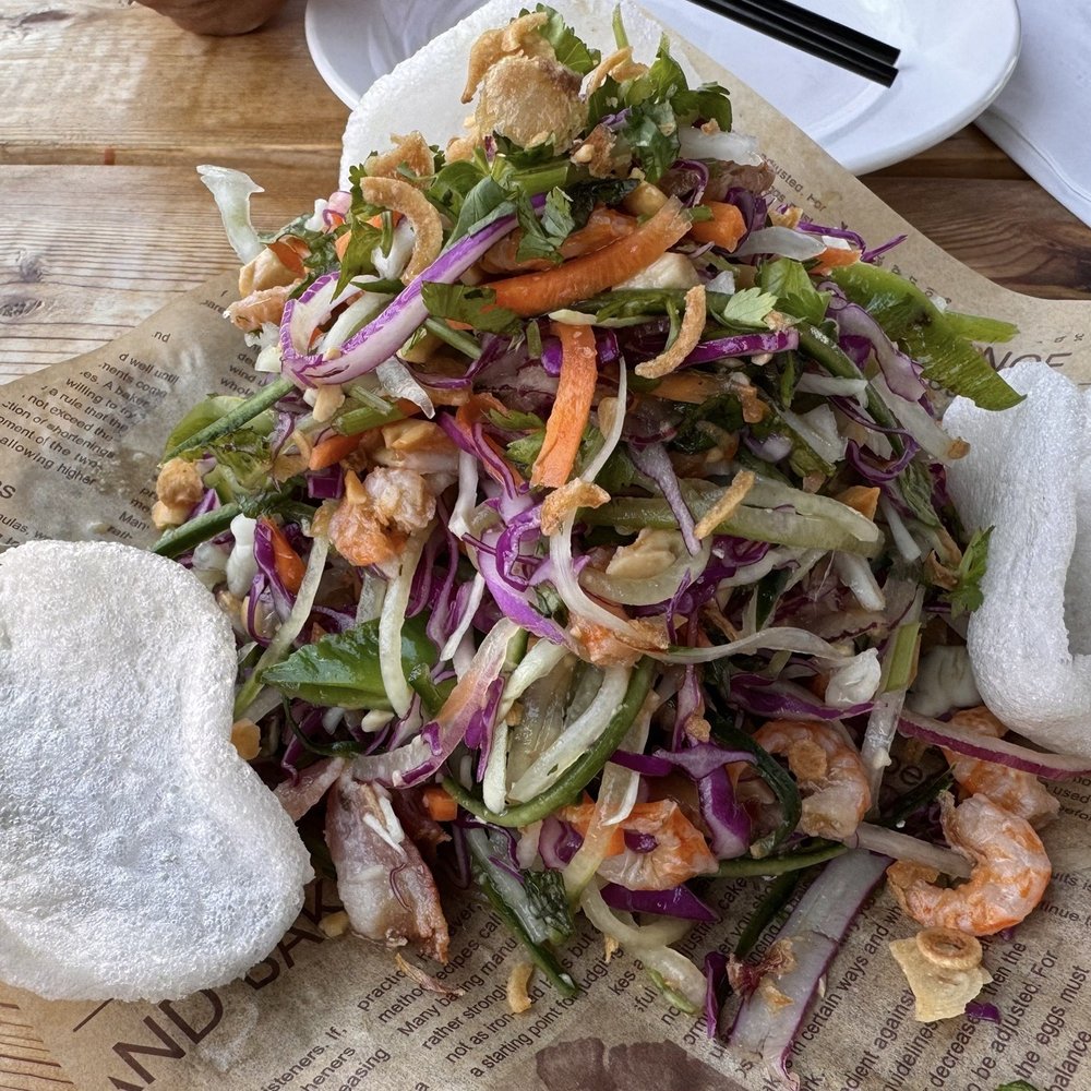 Electric Piggy BBQ - Wing bean salad. - Barbeque Near Me - Markham, Ontario