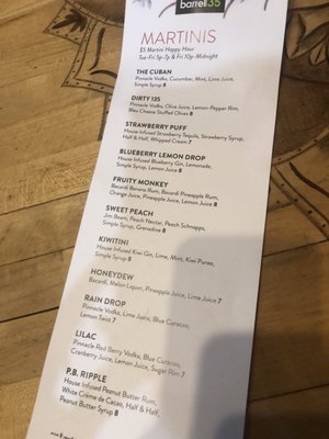 Menu photo 8 Barrel 135 Williamsport, PA
