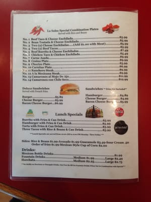 Menu photo 6 La Salsa DeKalb, IL