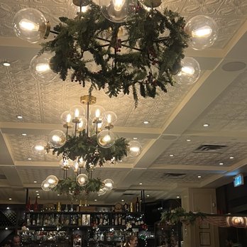 Italian Kitchen - Beautiful room decorated for Christmas - Italian Near Me - Vancouver, British Columbia