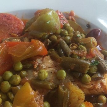 Mosaic Cafe - Fish (salmon) stew. - Moroccan Near Me - Northampton, Massachusetts