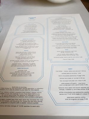 Menu photo 5 Granger & Co London, XGL Menu photo 5 Granger & Co London, XGL