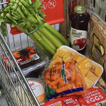 ST Market - a shopping cart filled with groceries - Meat Shops Near Me - Tujunga, California