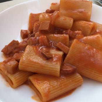 L'Anice Stellato - tuffoli with smoked fish amatriciana sauce - Italian Near Me - Venezia, VE L'Anice Stellato - tuffoli with smoked fish amatriciana sauce - Italian Near Me - Venezia, VE