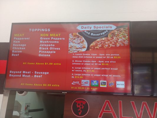 Menu photo 5 Perfect Pizza San Diego, CA Menu photo 5 Perfect Pizza San Diego, CA