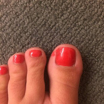 Tiffany Spa - "Fixed polish" this is a $35 pedicure at Tiffany Nails - Massage Near Me - Greenwich, Connecticut Tiffany Spa - "Fixed polish" this is a $35 pedicure at Tiffany Nails - Massage Near Me - Greenwich, Connecticut