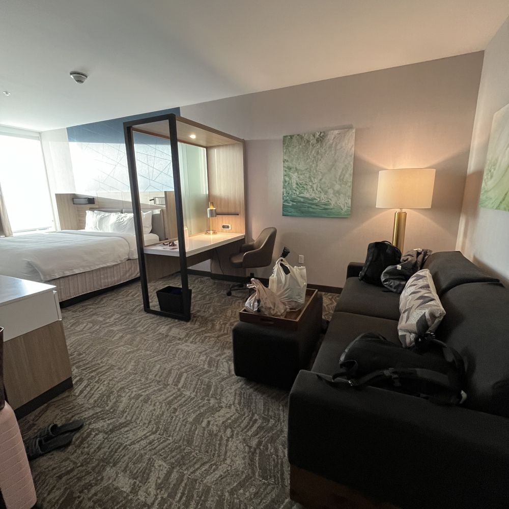 SpringHill Suites by Marriott Newark Fremont - Suite, 1 king bed, trundle bed - Hotels Near Me - Newark, California