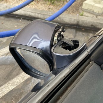 Fast5Xpress Car Wash - Driver side mirror after going through their car wash - Car Wash Near Me - Pasadena, California Fast5Xpress Car Wash - Driver side mirror after going through their car wash - Car Wash Near Me - Pasadena, California