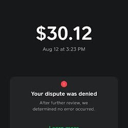 Tony's Liquor Store - digital receipt the staff don't trust me and cash app denied dispute since transaction is legit the staff are the problem give me a refund