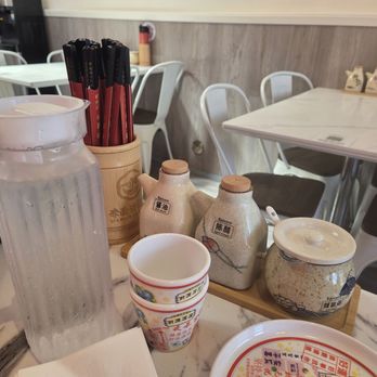 Li's Knife Cut Noodle - water, condiments - Noodles Near Me - San Mateo, California