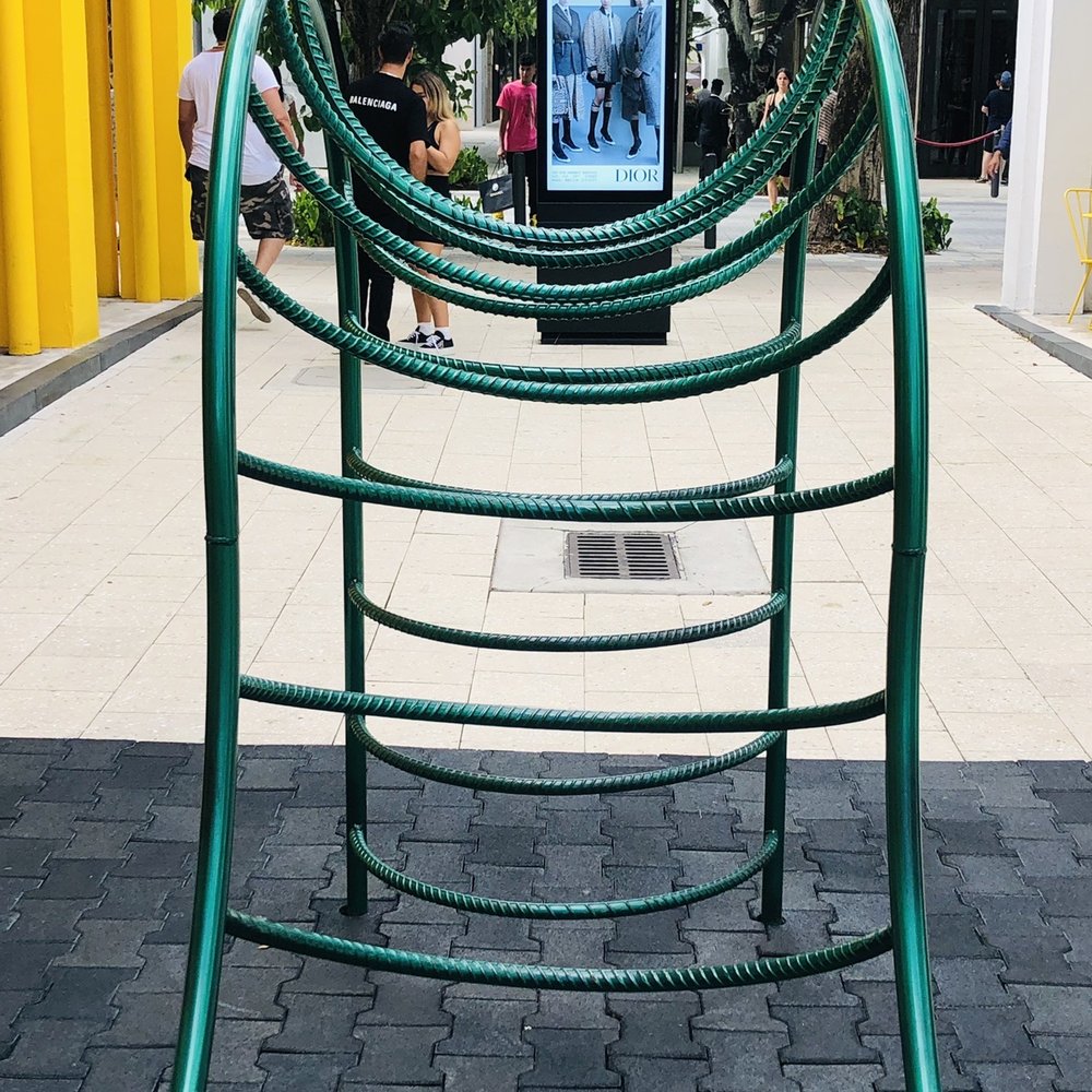 Support System by Dozie Kanu - Public Art Near Me - Miami, Florida Support System by Dozie Kanu - Public Art Near Me - Miami, Florida