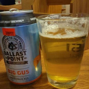 Ballast Point Brewing Long Beach - The very refreshing IPA, Big Gus from Ballast Point! - Breweries Near Me - Long Beach, California