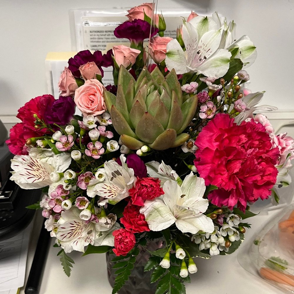 Perky Petals Florist - Bouquet delivered to my mom's job - Florists Near Me - Murrieta, California Perky Petals Florist - Bouquet delivered to my mom's job - Florists Near Me - Murrieta, California