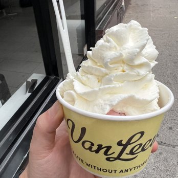 Van Leeuwen - Black Cherry chip with whipped cream - Ice Cream & Frozen Yogurt Near Me - New York, New York Van Leeuwen - Black Cherry chip with whipped cream - Ice Cream & Frozen Yogurt Near Me - New York, New York