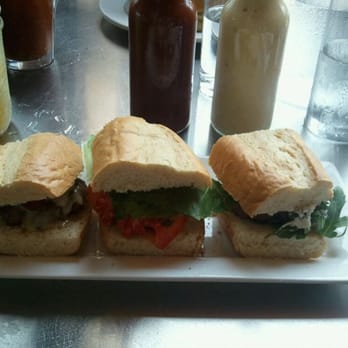 Burger Up - Slider Trio - My favorite was the Lamb Burger! - New American Near Me - Nashville, Tennessee Burger Up - Slider Trio - My favorite was the Lamb Burger! - New American Near Me - Nashville, Tennessee
