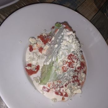 Seaside Prime by Paisano's - Wedge salad hits the spot - Seafood Near Me - Richmond, Illinois