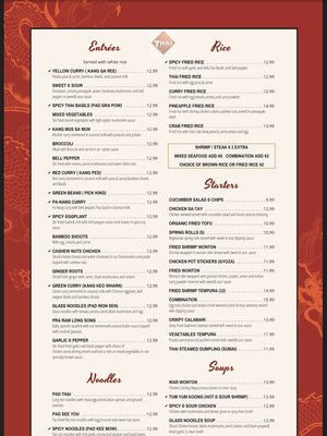 Menu photo 8 Thai Dishes Valencia Valencia, CA