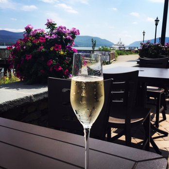 Blu Pointe - $20 for a glass of champaign on the Hudson! Perfection! - Seafood Near Me - Newburgh, New York