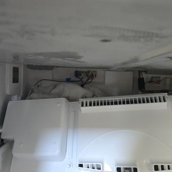 Santana's Appliance - Excess ice buildnup on evaporator - Appliances & Repair Near Me - Taylor, Texas Santana's Appliance - Excess ice buildnup on evaporator - Appliances & Repair Near Me - Taylor, Texas